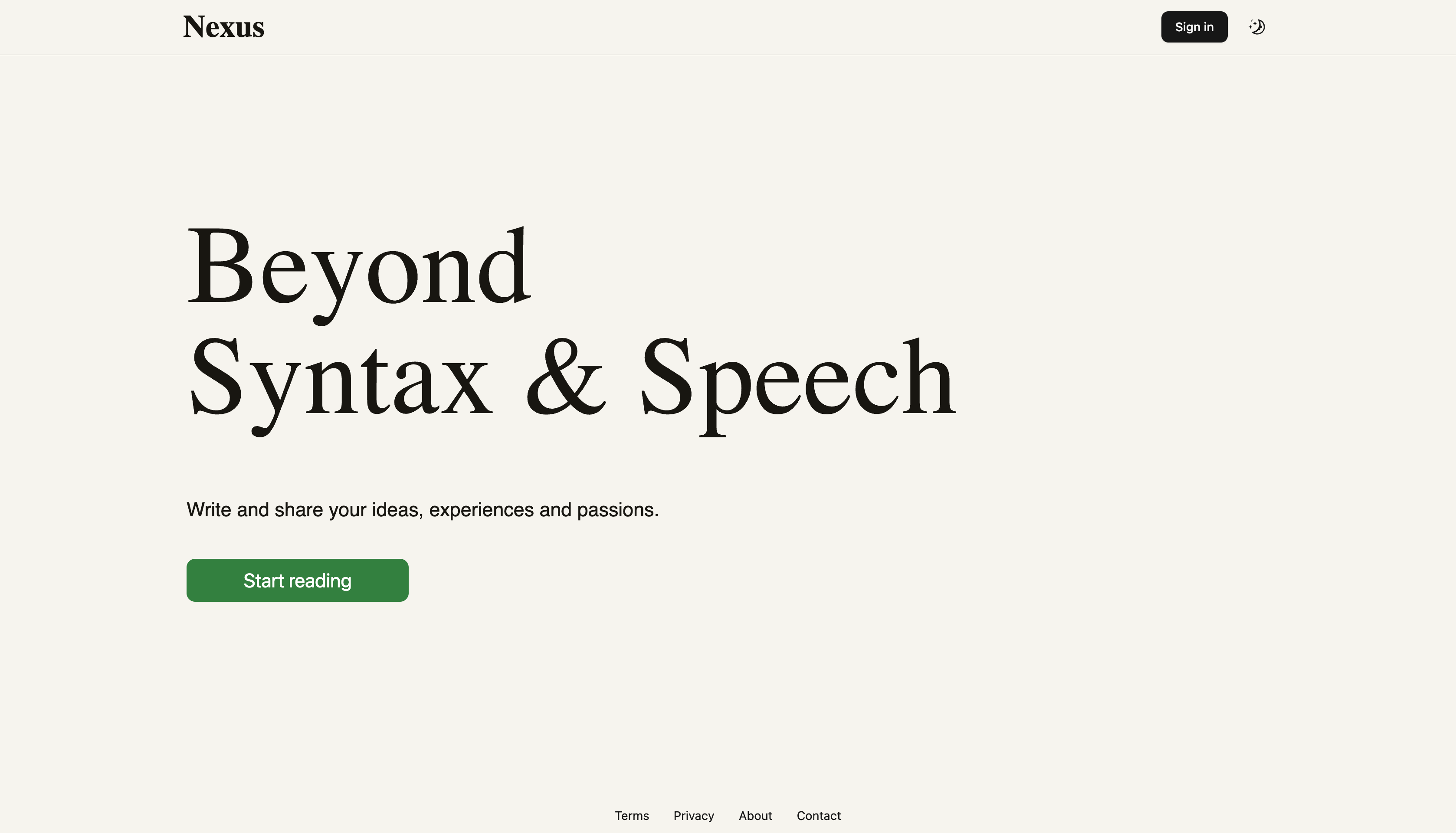 Nexus Beyond